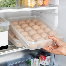 Plastic Egg 24 Grid Storage Container Holder for Refrigerator Egg Tray Holds 24 Eggs (1 Pc)