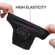 Black Toddler Wool Knit Leg Warmer (Knee Guard)