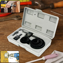 Wood Hole Saw Cutting Set (11 pcs, 19-64mm, Multicolour)