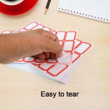 Multipurpose Writable Blank Label Sticker Sheets (50 Sheet)