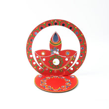 Classic Wooden Handmade Diya Holder Stand