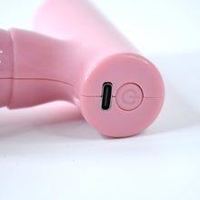 Black Mini Pocket Size Massager, Full Body Massager, Cordless One Button Operation for Body Pain & Relaxation