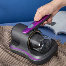 Powerful Suction Portable Handheld Vacuum Cleaner - Low Noise Vacuum Cleaner for Bed - Cordless Vacuum Cleaner for Car Seat Crevices Pillows, Mattresses, Sofas Wireless Anti Dust and Mite Cleaner