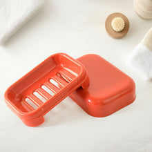 Elegant Brick Red Soap Holder 