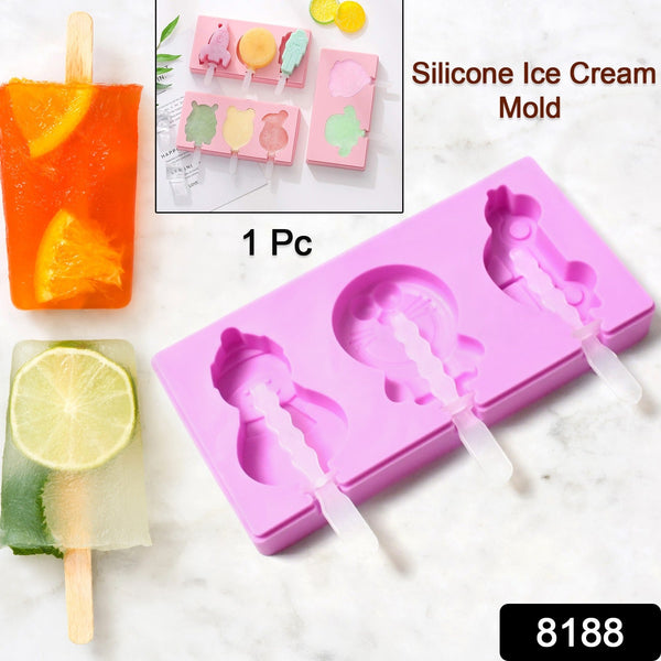 Silicone Popsicle Molds for Summer with Sticks & Lids