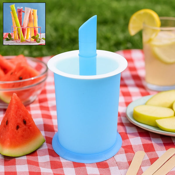 DIY Manual Popsicle Maker – Reusable Ice Cream Mold (Approx 20 Pcs Packing Bag)