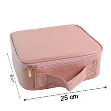 Cosmetic Storage Bag with LED Mirror