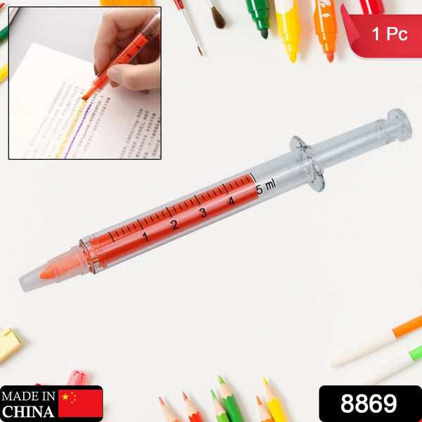 Creative Fluorescent Highlighter – Watercolor Marker for Kids, Study & Office (1 Pc)