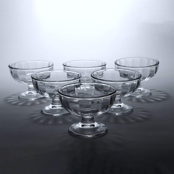 Transparent Glass Sundae Dish